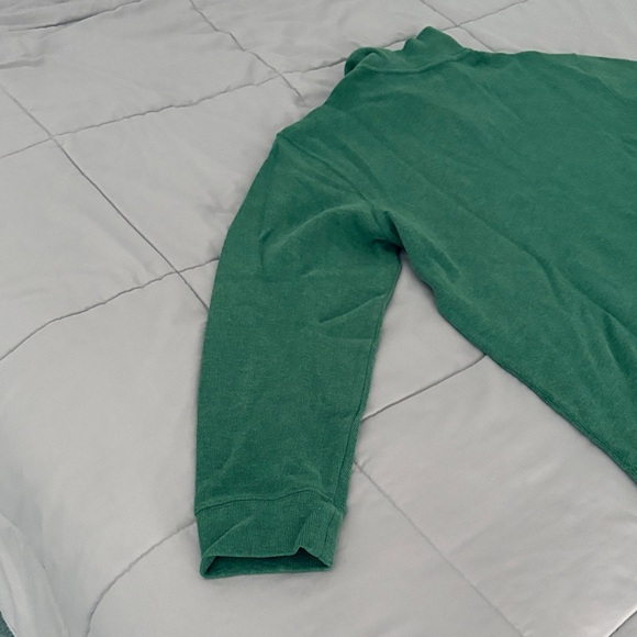 Polo by Ralph Lauren Forest Green Half-Zip Sweater - Picture 9 of 10
